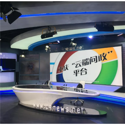 重庆华龙网电视演播室